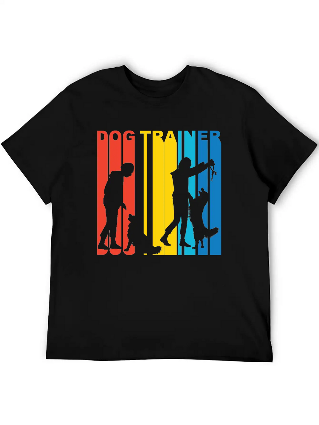 Retro Dog Trainer Unisex Casual T-Shirt – Clean Design For Daily Comfort