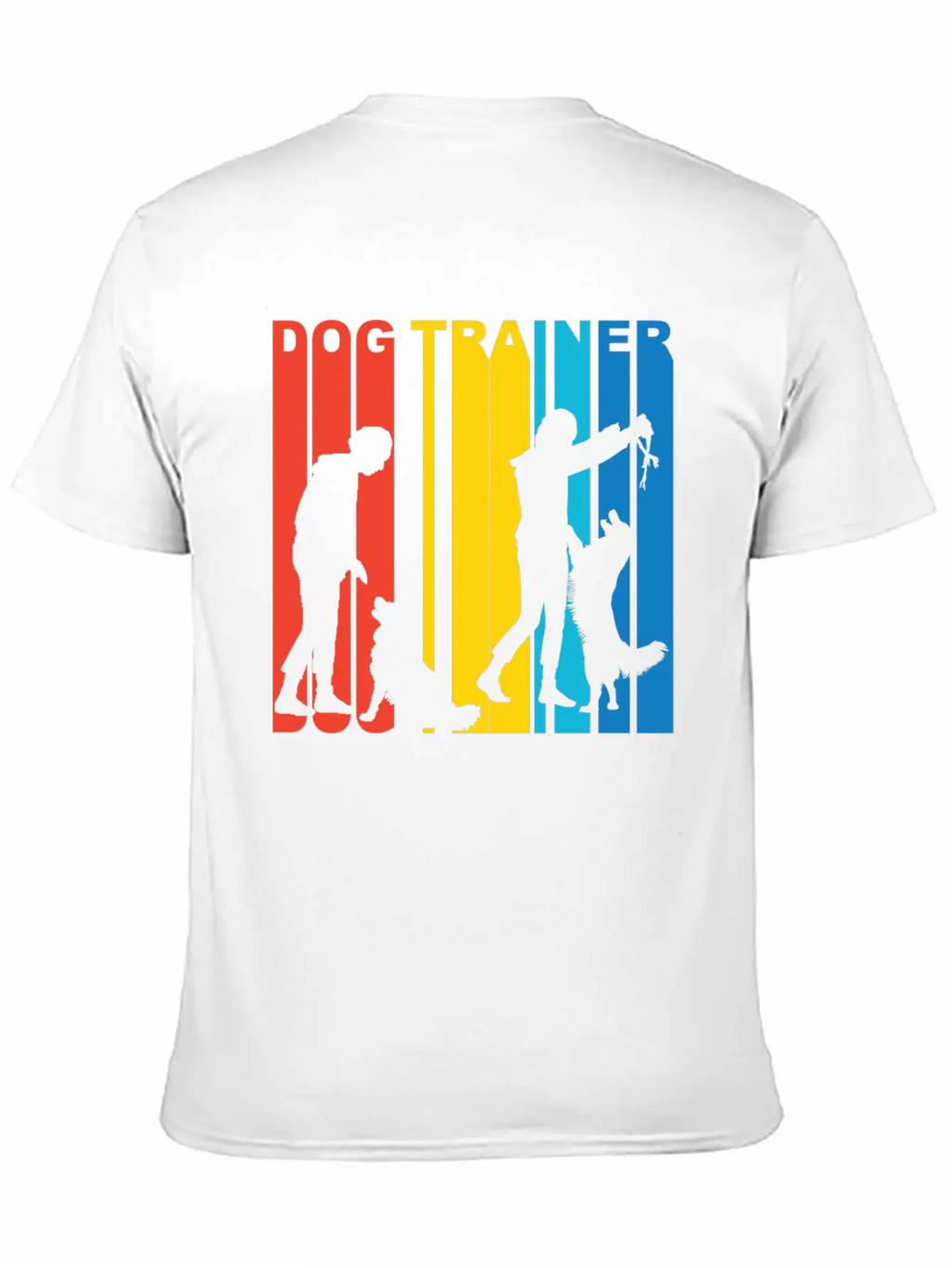 Retro Dog Trainer Unisex Casual T-Shirt – Clean Design For Daily Comfort