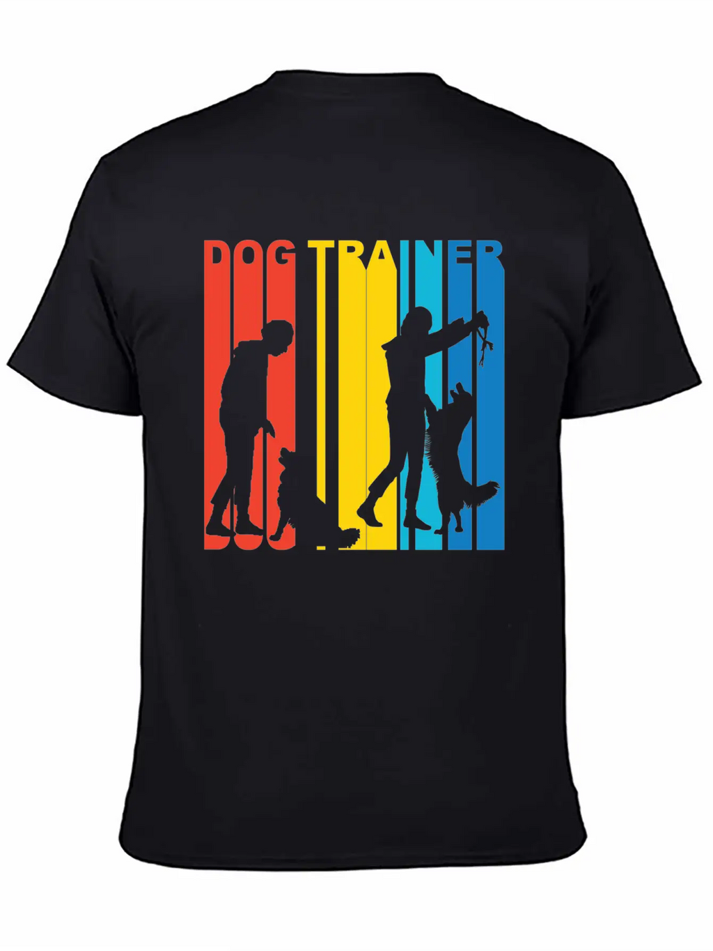 Retro Dog Trainer Unisex Casual T-Shirt – Clean Design For Daily Comfort