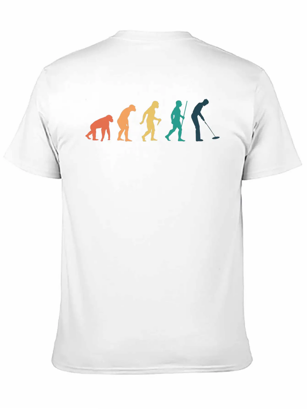 Retro Evolution Metal Detecting Metal Detector Unisex Casual T-Shirt – Clean Design For Daily Comfort