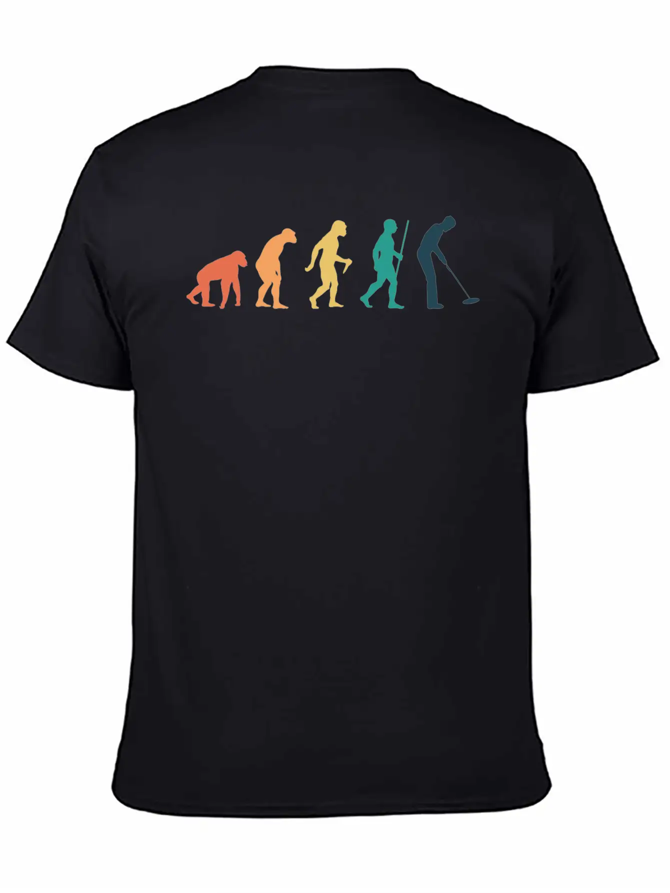 Retro Evolution Metal Detecting Metal Detector Unisex Casual T-Shirt – Clean Design For Daily Comfort