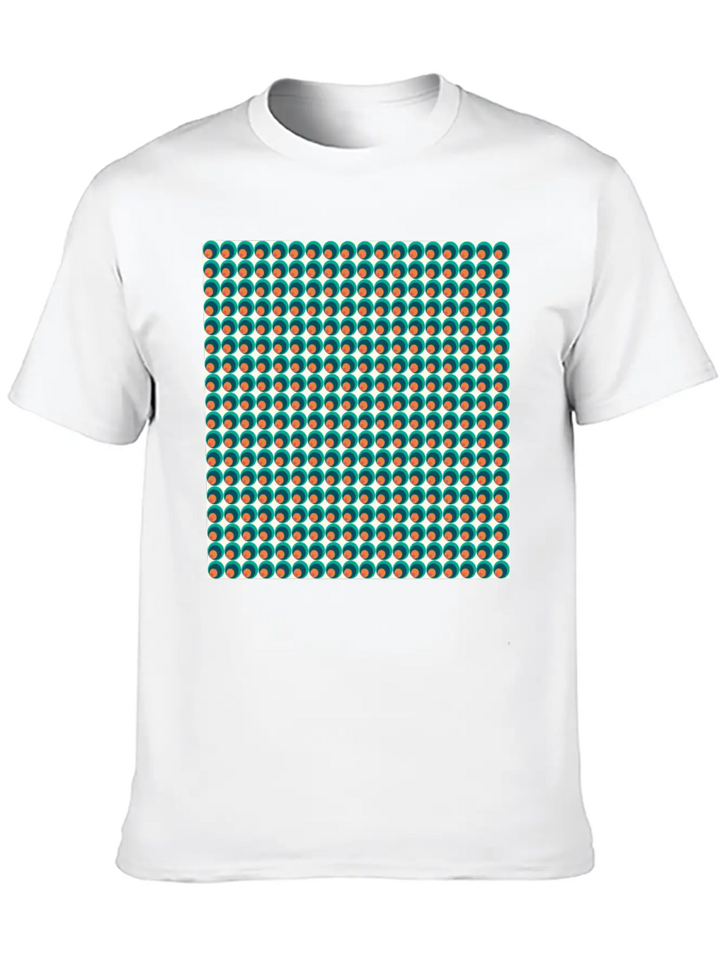 Retro Funky Style Modern Pattern Unisex Casual T-Shirt – Clean Design For Daily Comfort