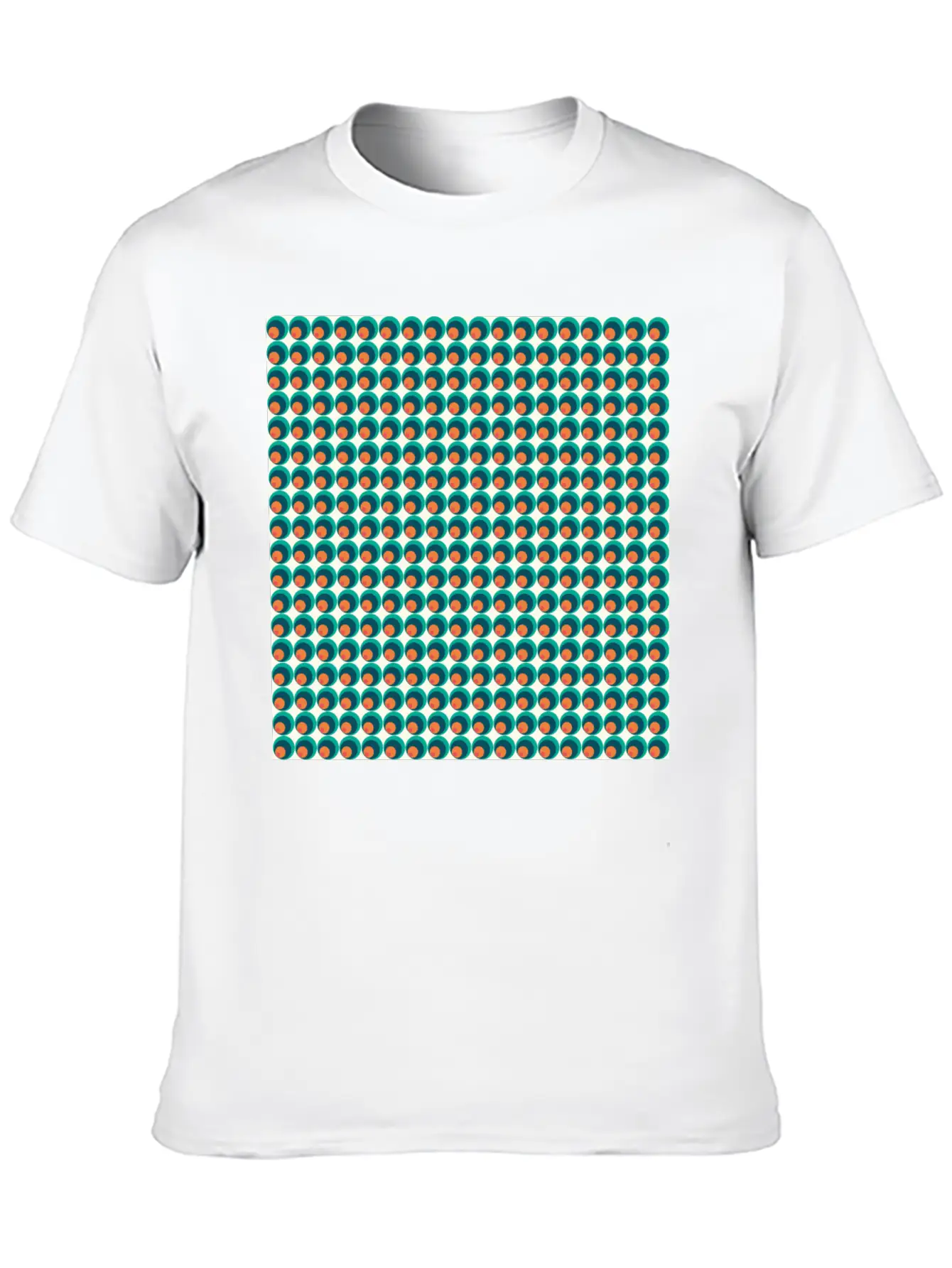 Retro Funky Style Modern Pattern Unisex Casual T-Shirt – Clean Design For Daily Comfort