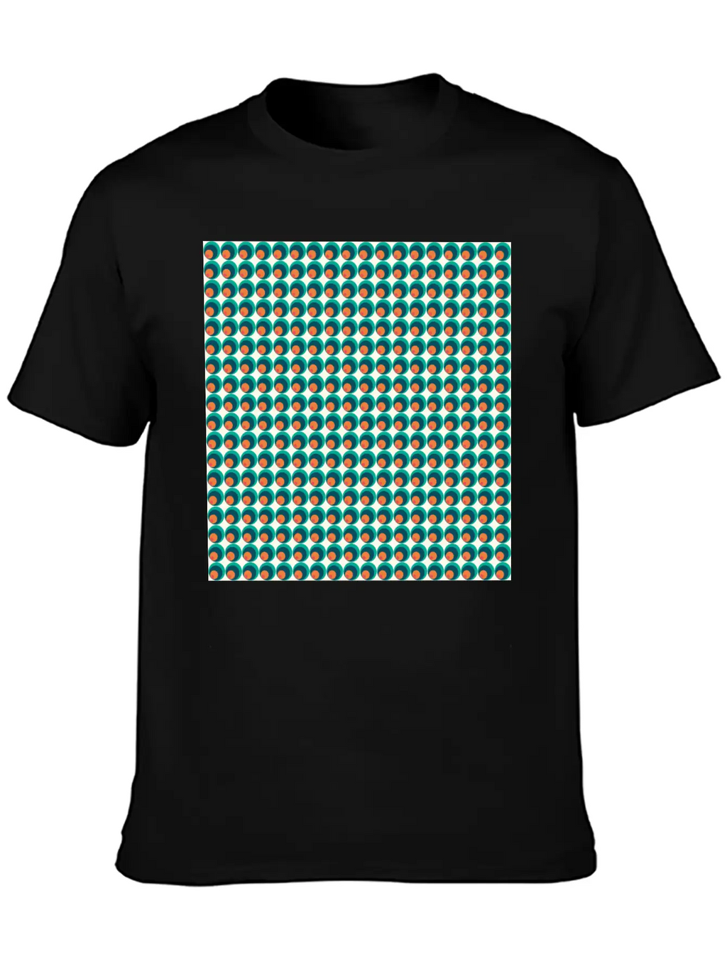Retro Funky Style Modern Pattern Unisex Casual T-Shirt – Clean Design For Daily Comfort