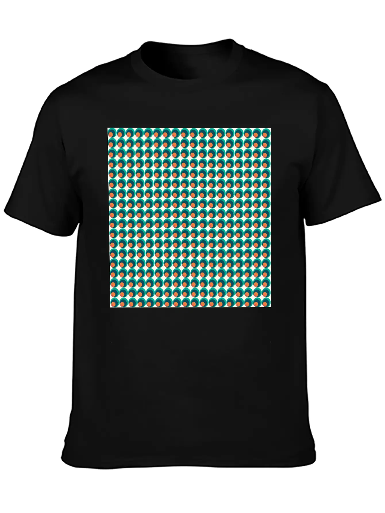 Retro Funky Style Modern Pattern Unisex Casual T-Shirt – Clean Design For Daily Comfort