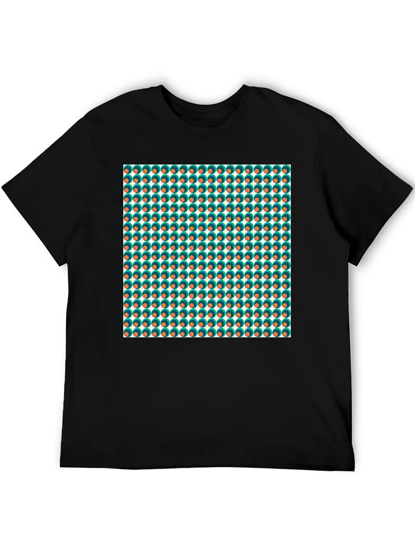 Retro Funky Style Modern Pattern Unisex Casual T-Shirt – Clean Design For Daily Comfort