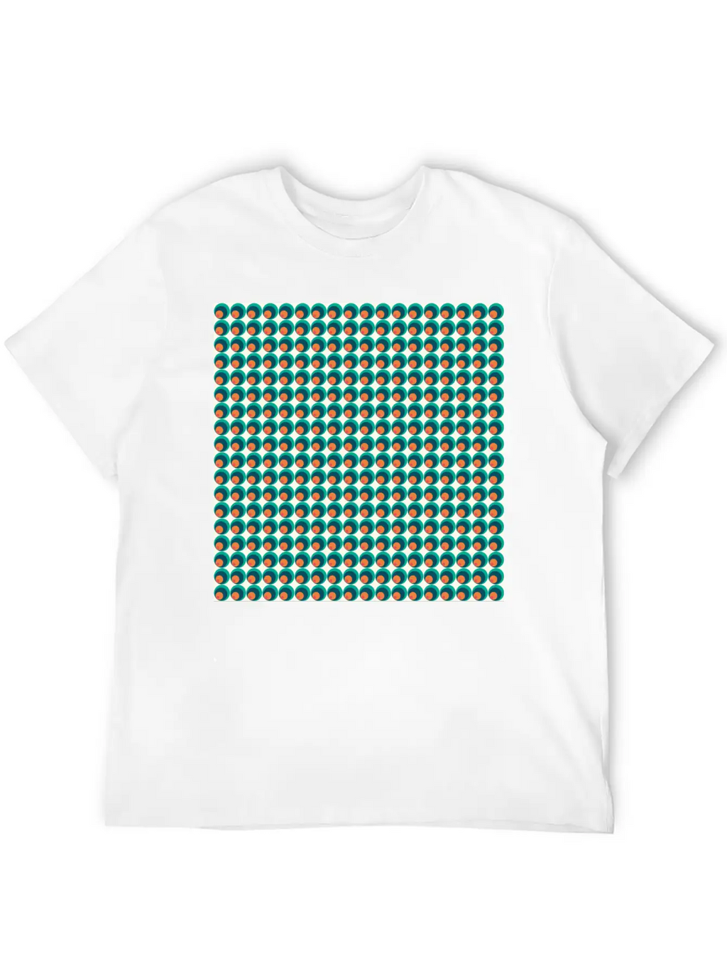 Retro Funky Style Modern Pattern Unisex Casual T-Shirt – Clean Design For Daily Comfort