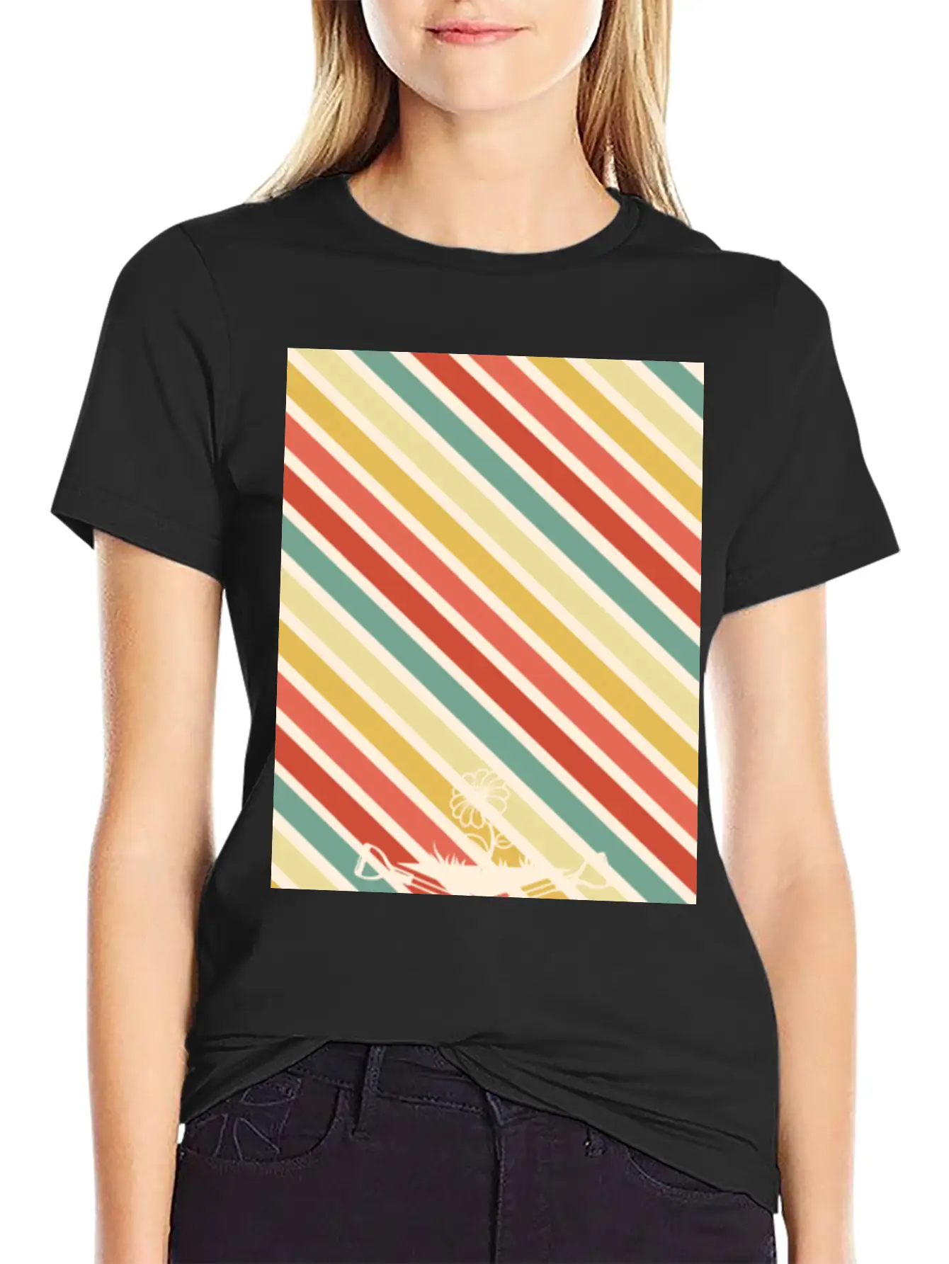 Retro Gardening Garden Vintage Gardener Unisex Short Sleeve Soft Cotton T-Shirt – Casual Everyday Wear
