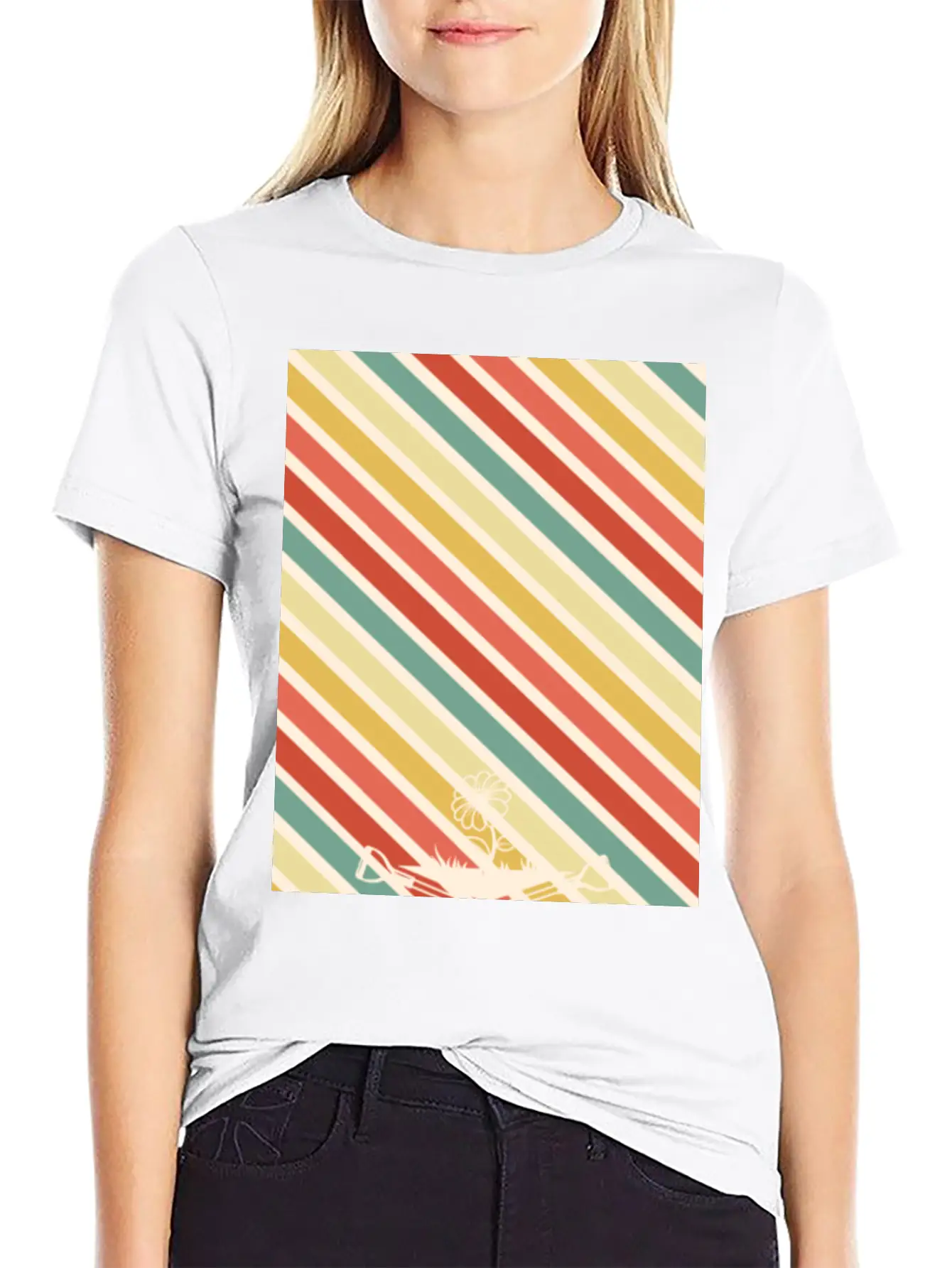Retro Gardening Garden Vintage Gardener Unisex Short Sleeve Soft Cotton T-Shirt – Casual Everyday Wear