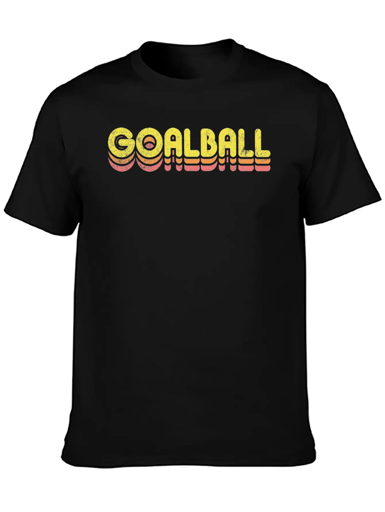Retro Goalball Unisex Casual T-Shirt – Clean Design For Daily Comfort