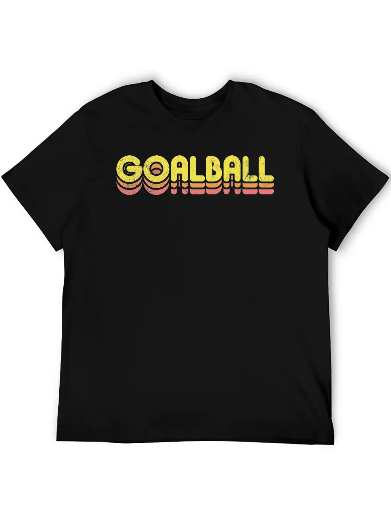 Retro Goalball Unisex Casual T-Shirt – Clean Design For Daily Comfort
