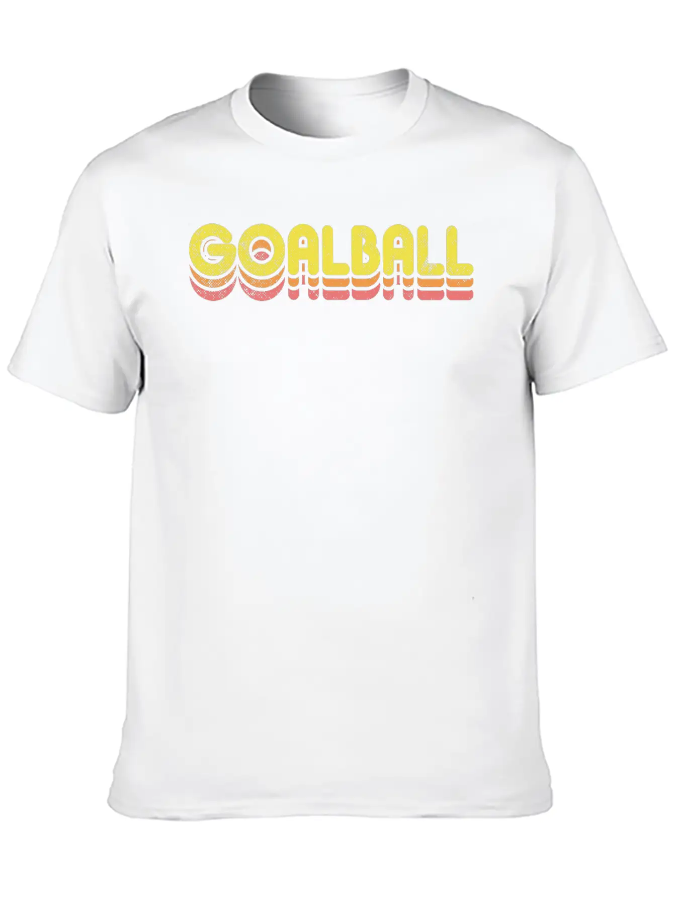Retro Goalball Unisex Casual T-Shirt – Clean Design For Daily Comfort