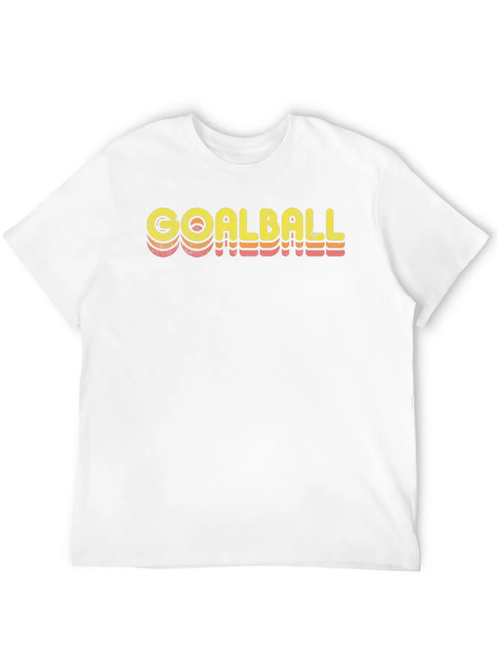 Retro Goalball Unisex Casual T-Shirt – Clean Design For Daily Comfort