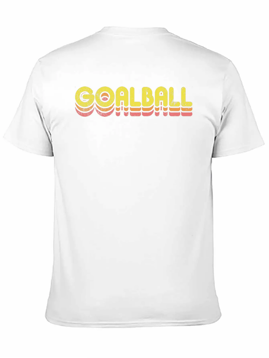 Retro Goalball Unisex Casual T-Shirt – Clean Design For Daily Comfort