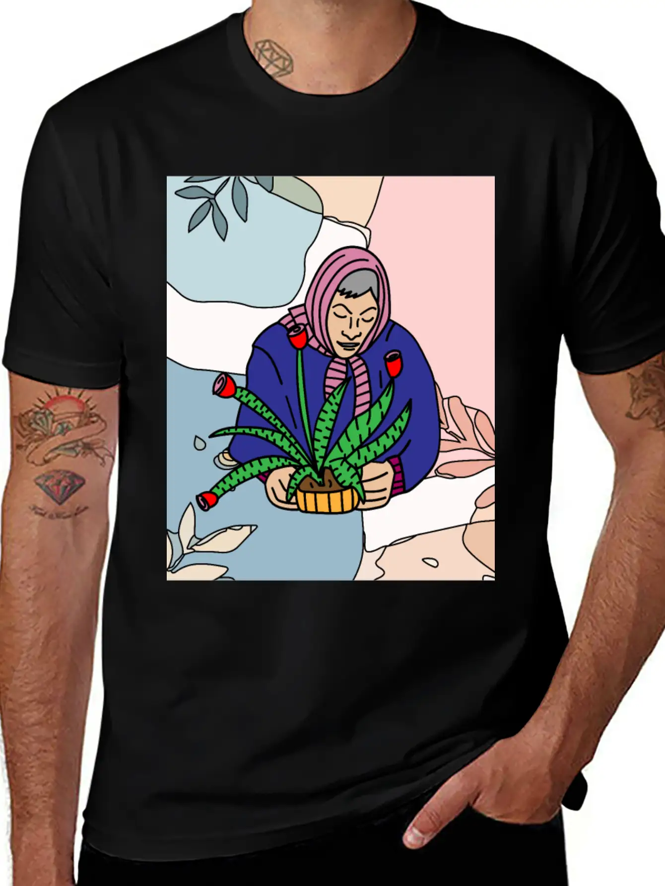 Retro Hobby Gardener Garden Gardener Unisex Casual T-Shirt – Clean Design For Daily Comfort