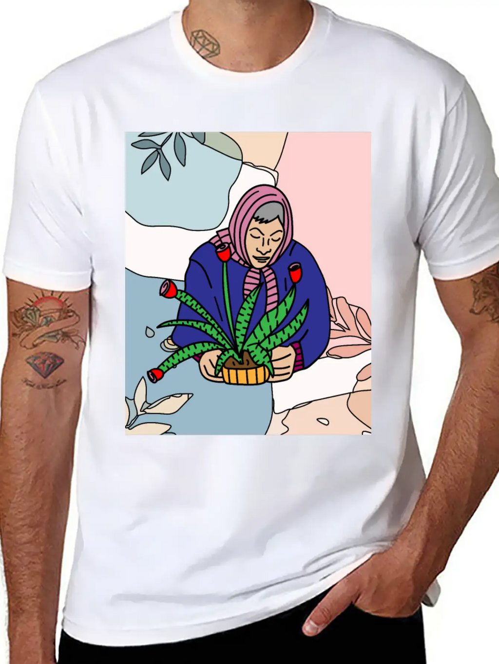 Retro Hobby Gardener Garden Gardener Unisex Casual T-Shirt – Clean Design For Daily Comfort