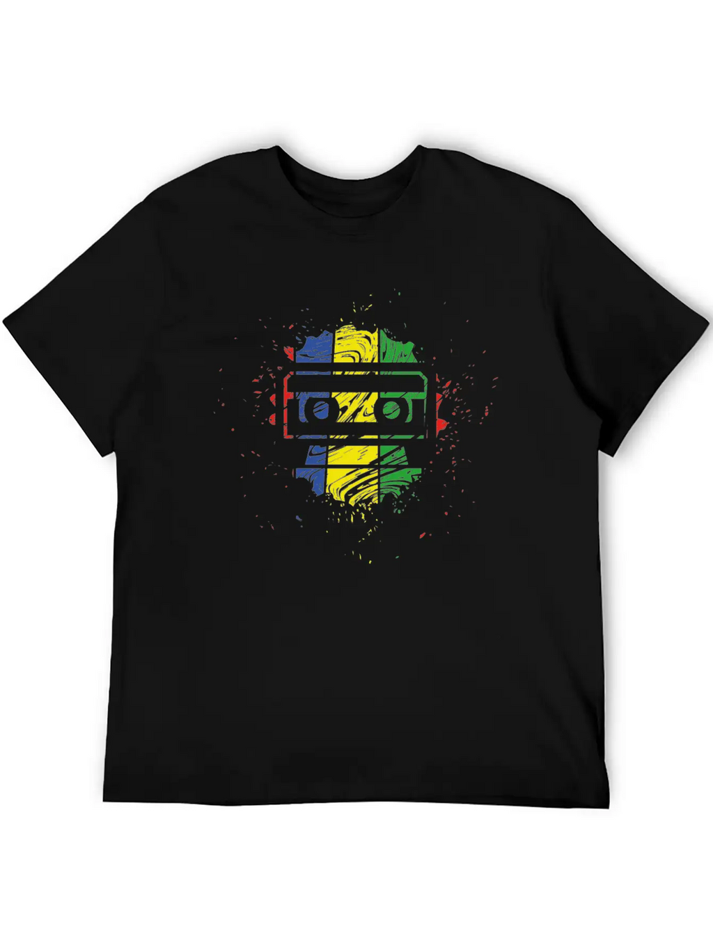Retro Music Breathable Soft Cotton T-Shirt – Timeless Casual Look