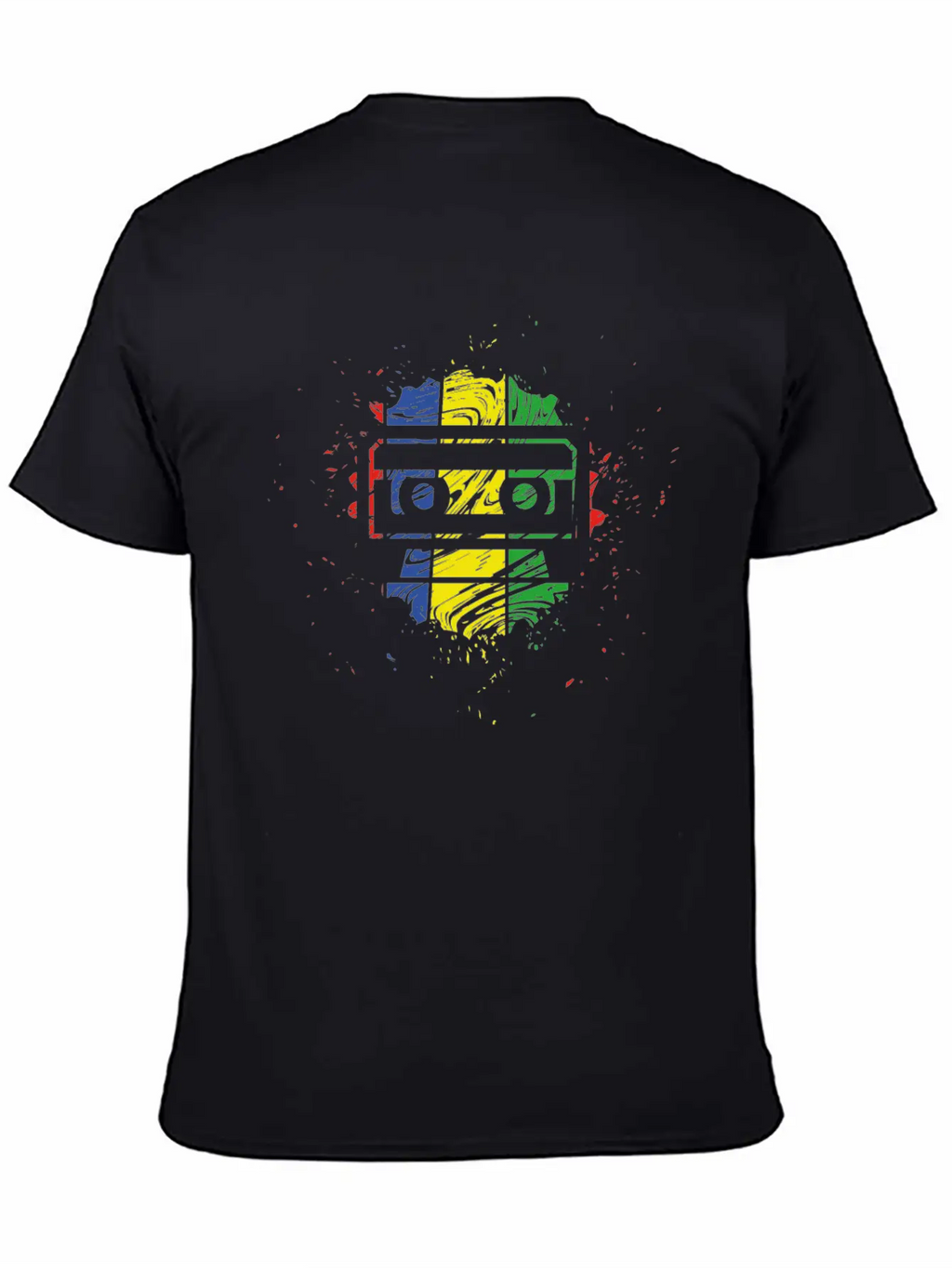 Retro Music Breathable Soft Cotton T-Shirt – Timeless Casual Look