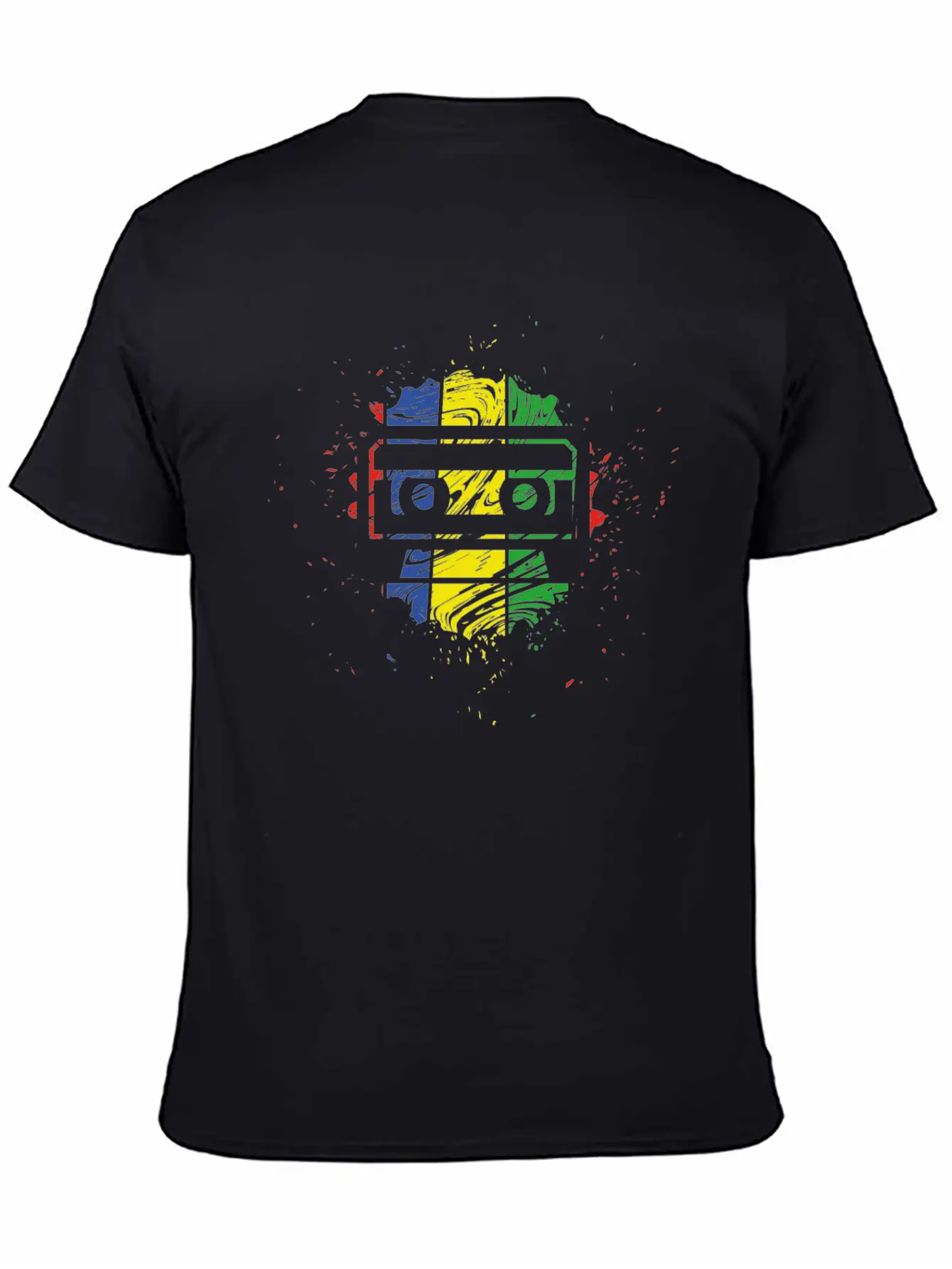 Retro Music Breathable Soft Cotton T-Shirt – Timeless Casual Look