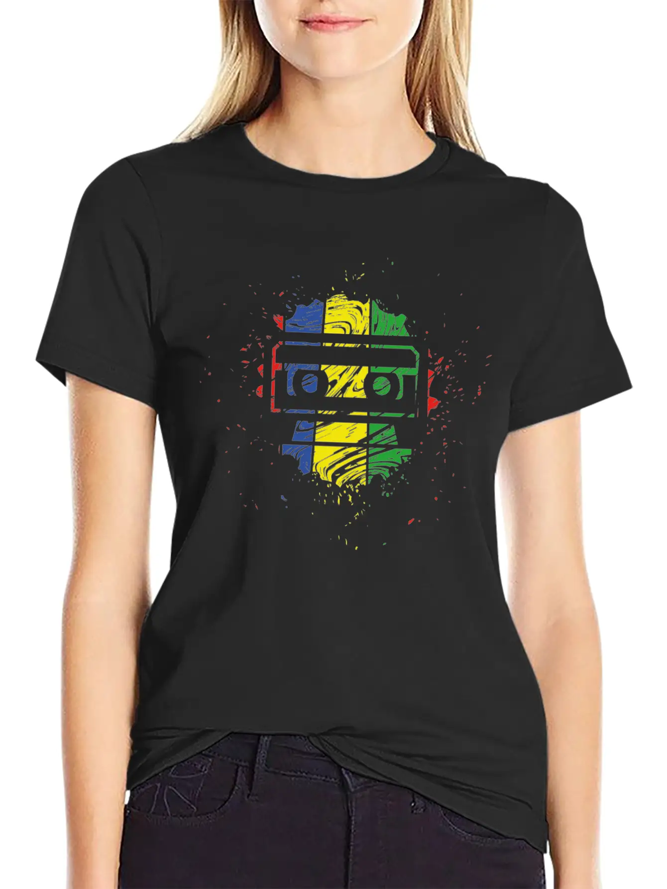 Retro Music Breathable Soft Cotton T-Shirt – Timeless Casual Look