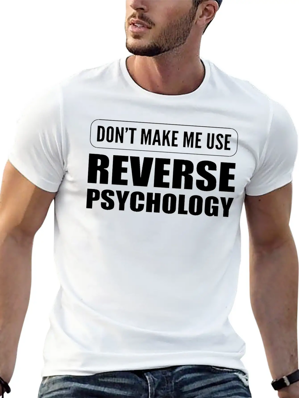 Reverse Psychology Psychologist Essential Cotton Tee For Daily Outfits – Unisex Style