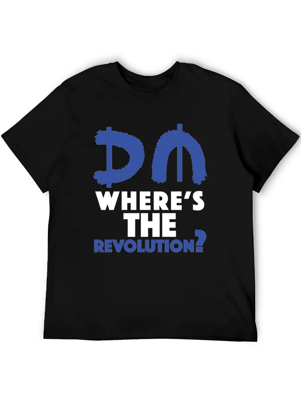Revolution Blue Unisex Short Sleeve Soft Cotton T-Shirt – Casual Everyday Wear