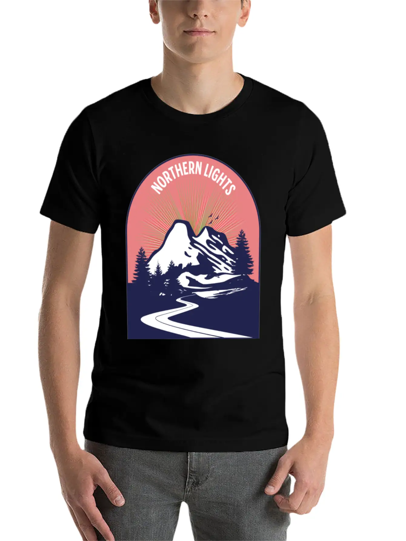 Reykjavik Iceland Vintage Road Trip Breathable Soft Cotton T-Shirt – Timeless Casual Look
