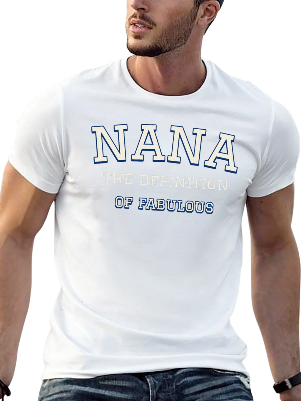 Nana Definition Fabulous T-Shirt - Novelty Grandma Tee