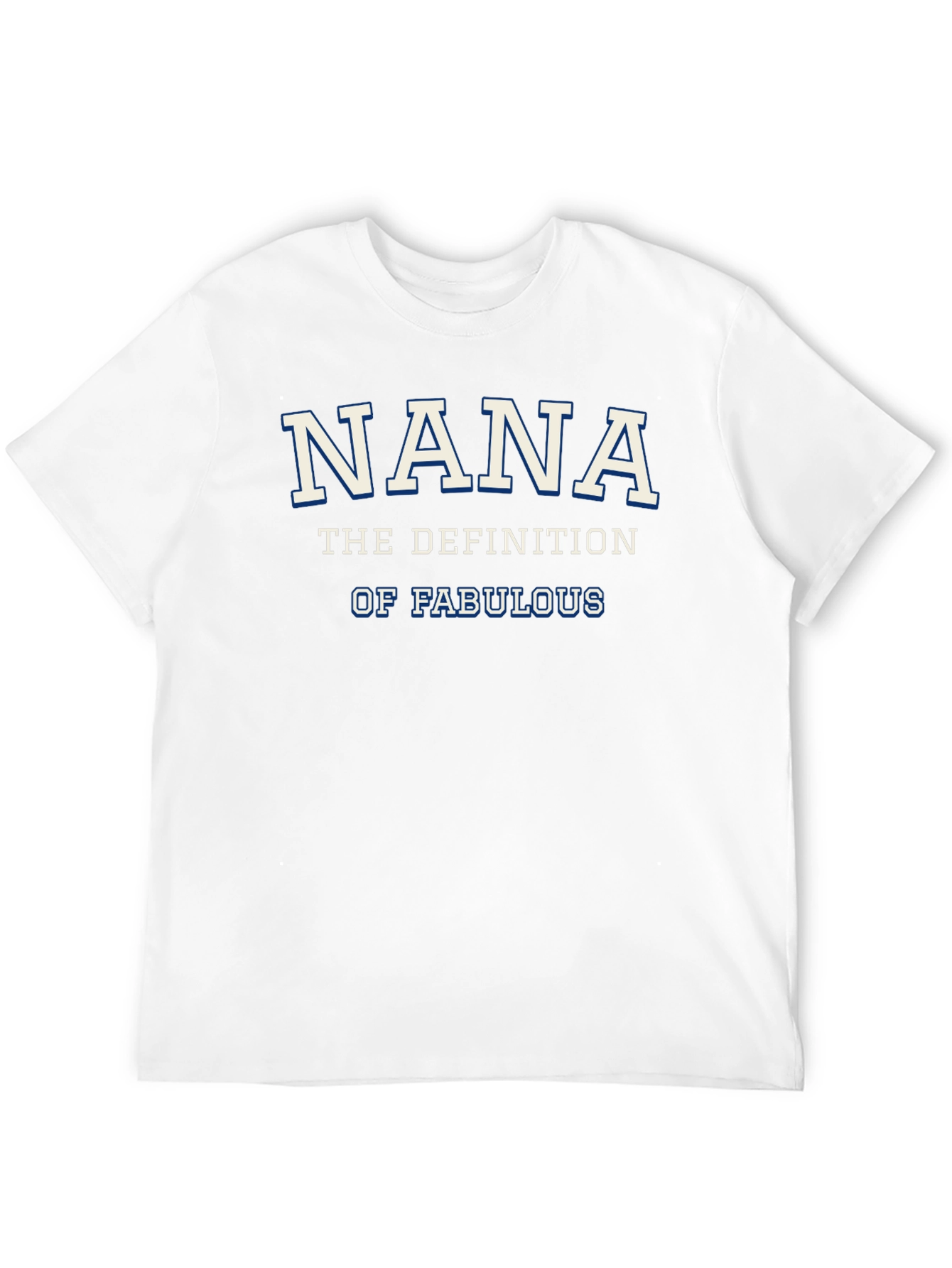 Nana Definition Fabulous T-Shirt - Novelty Grandma Tee