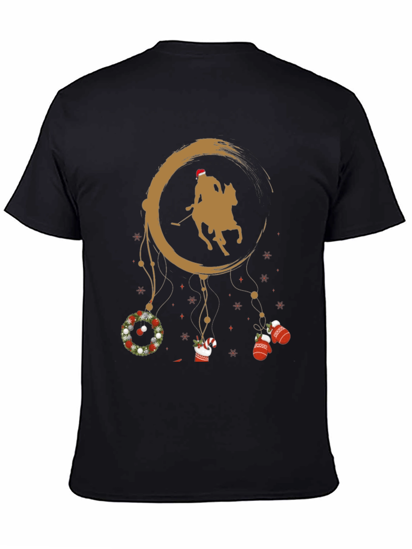 Christmas Polo Player T-Shirt