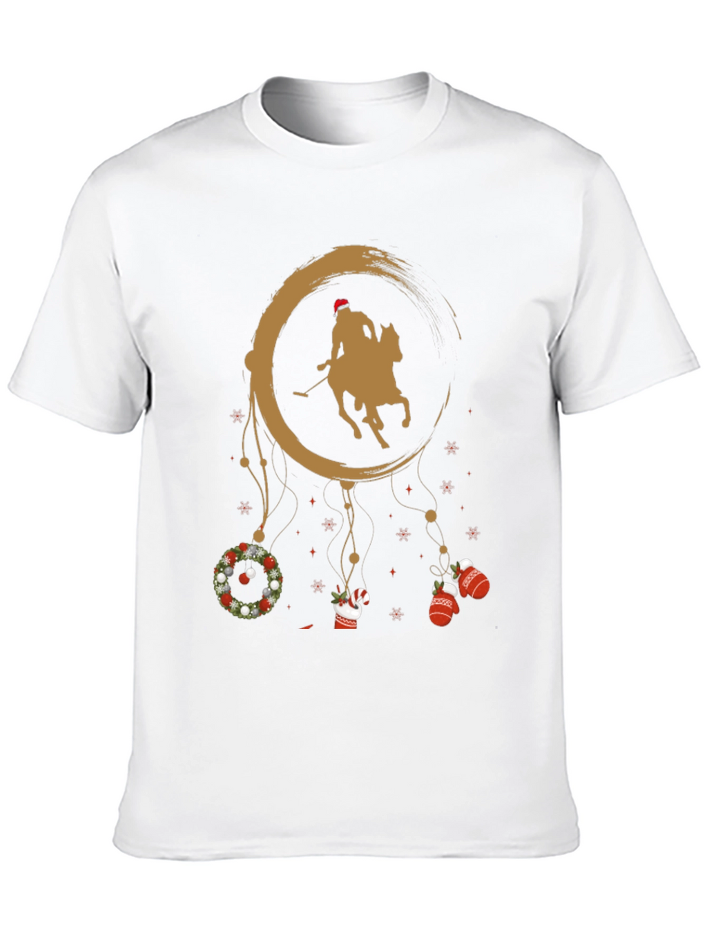 Christmas Polo Player T-Shirt