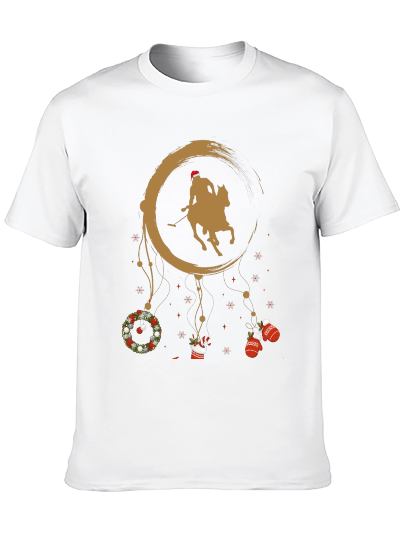 Christmas Polo Player T-Shirt