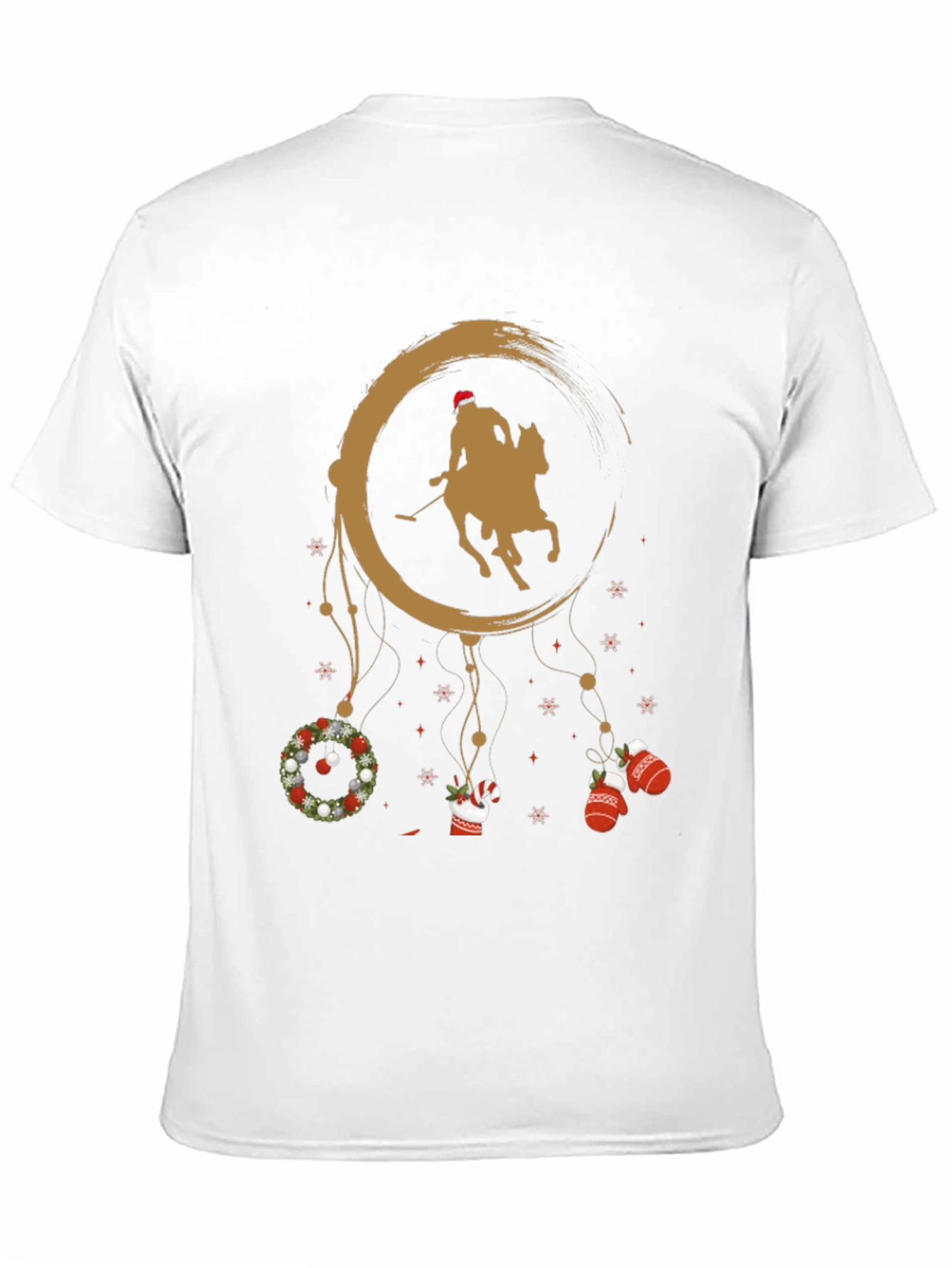 Christmas Polo Player T-Shirt