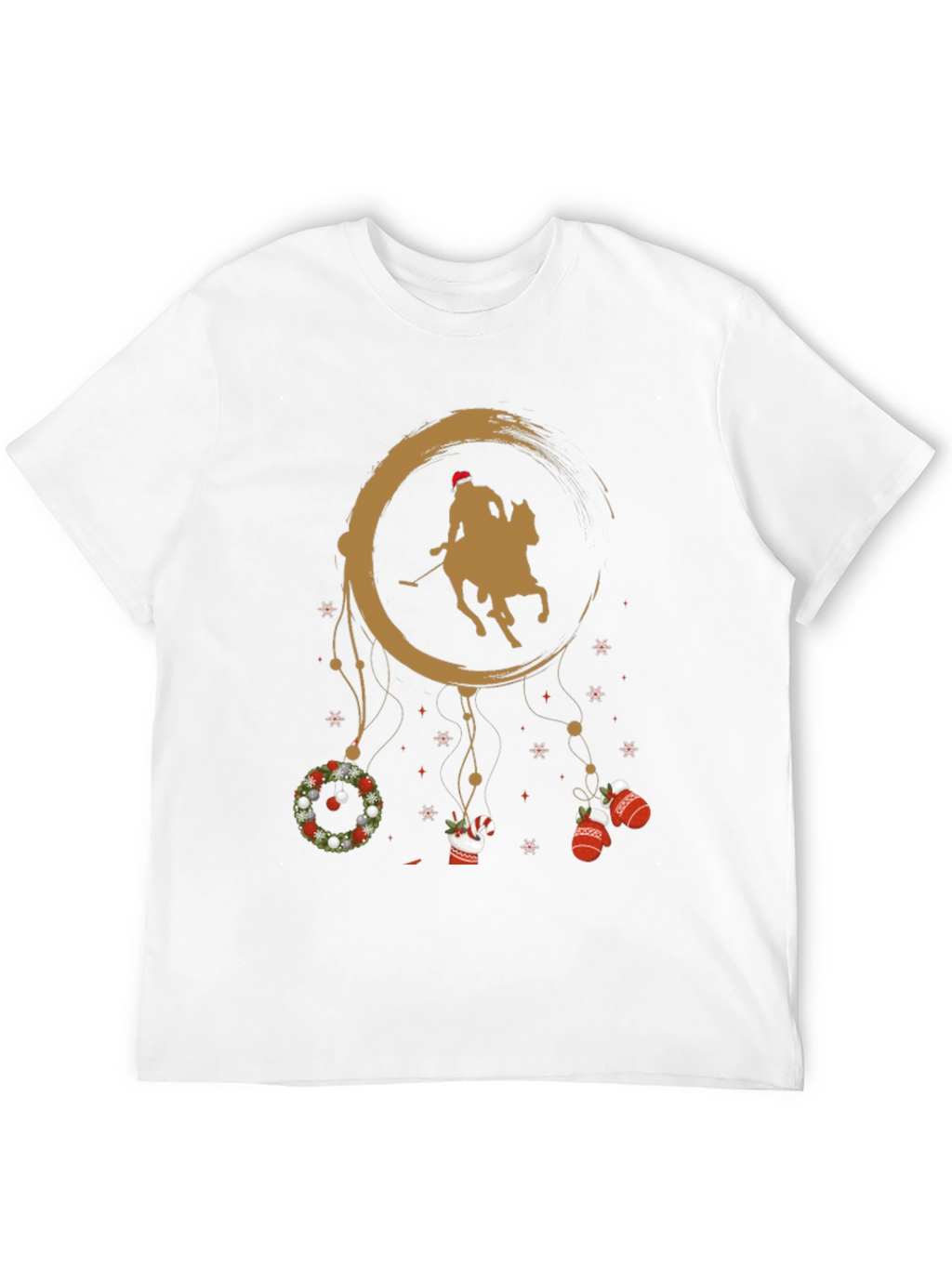 Christmas Polo Player T-Shirt