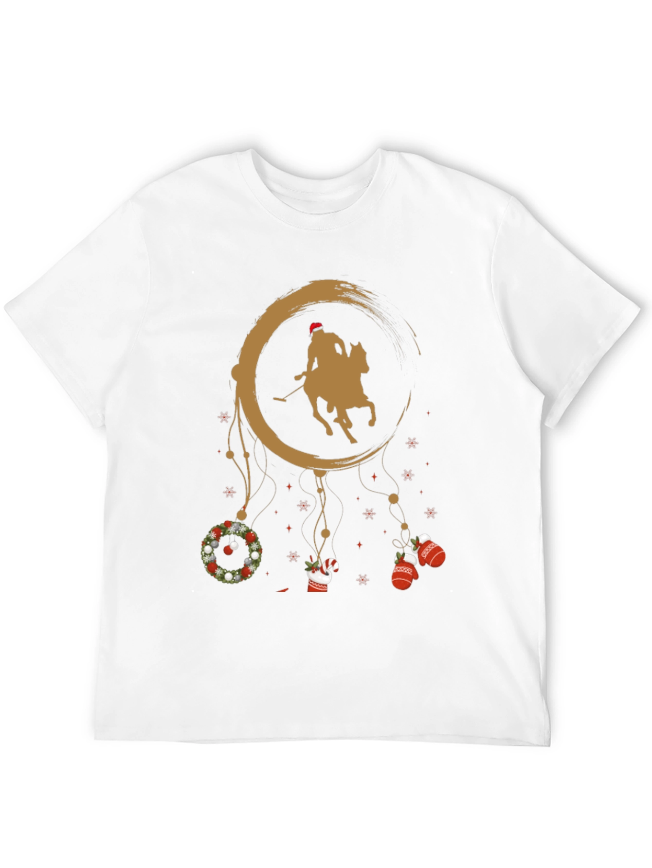 Christmas Polo Player T-Shirt