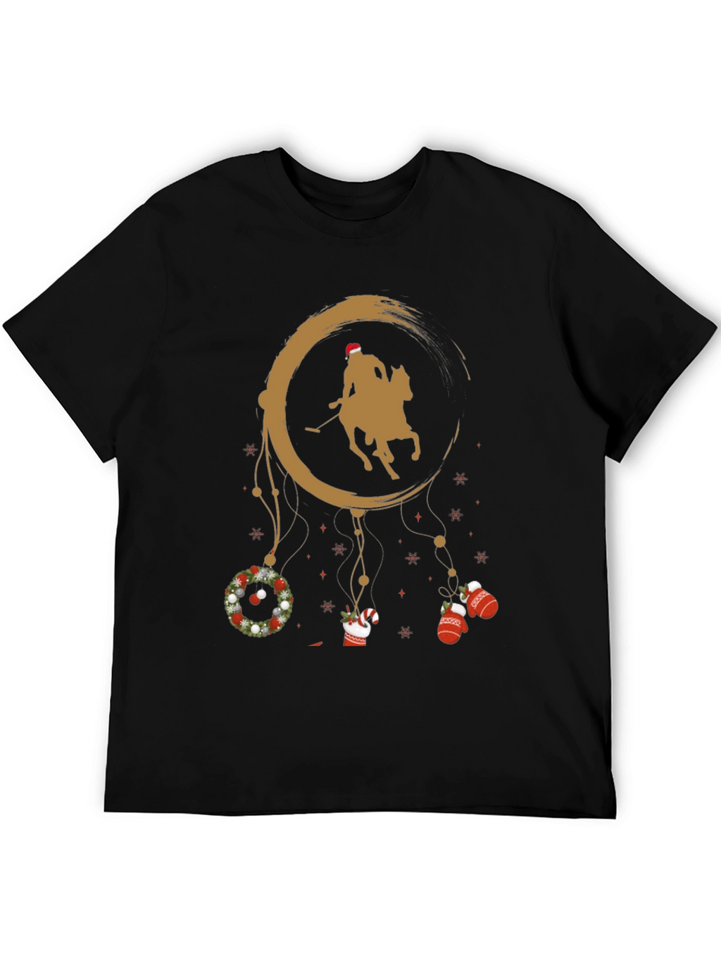 Christmas Polo Player T-Shirt