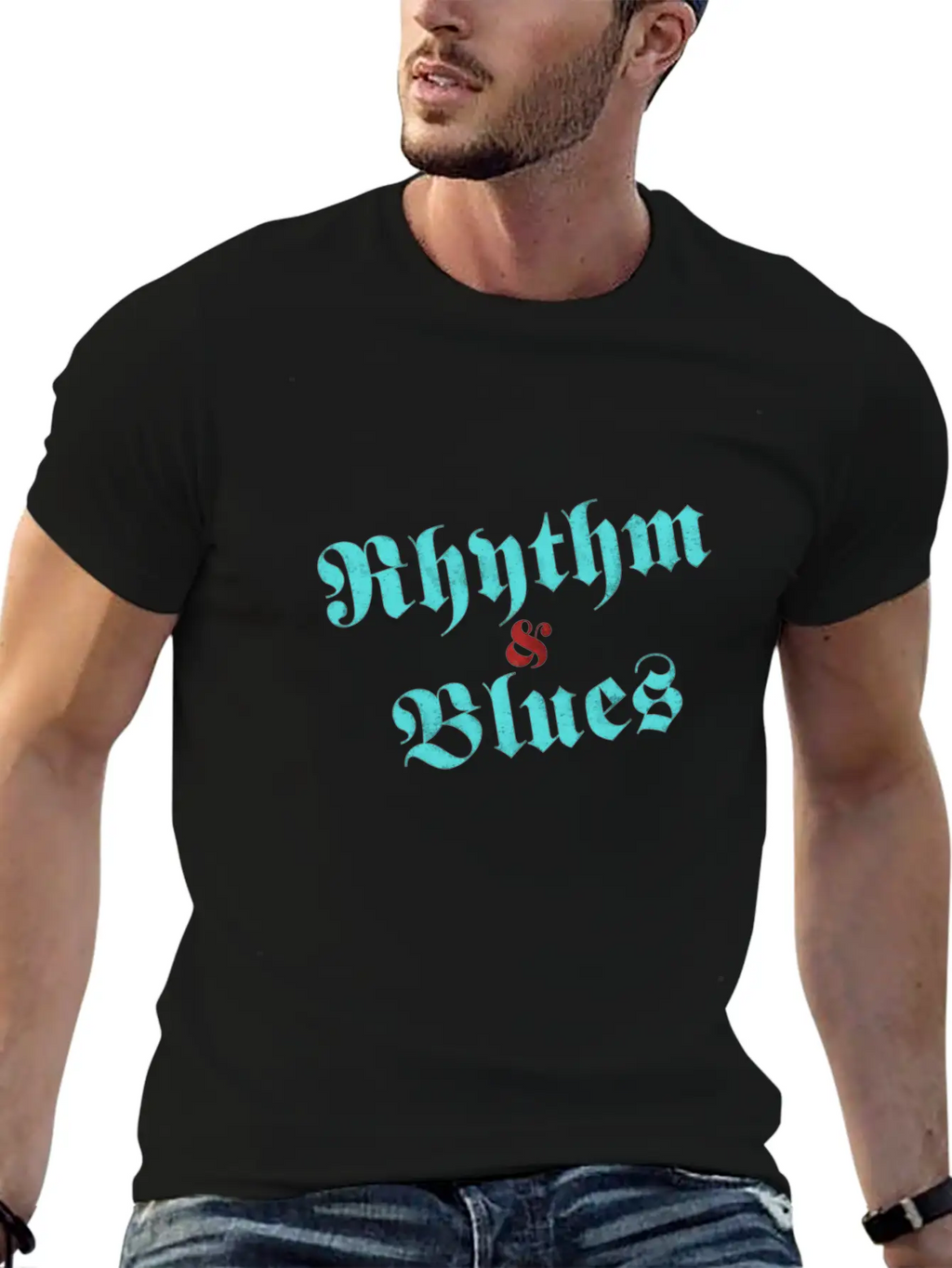 Rhythm & Blues Essential Cotton Tee For Daily Outfits – Unisex Style