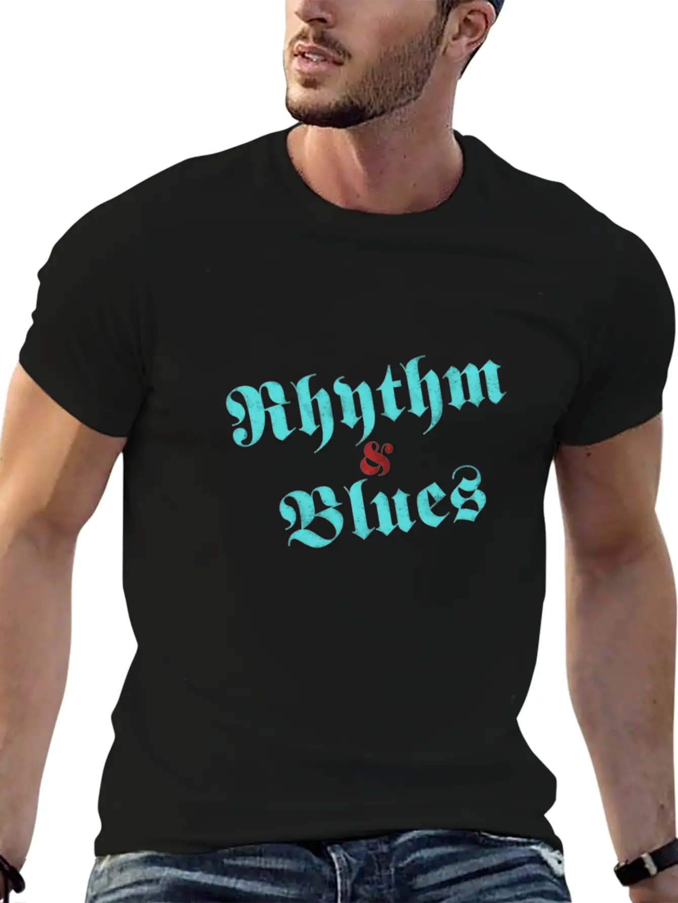 Rhythm & Blues Essential Cotton Tee For Daily Outfits – Unisex Style