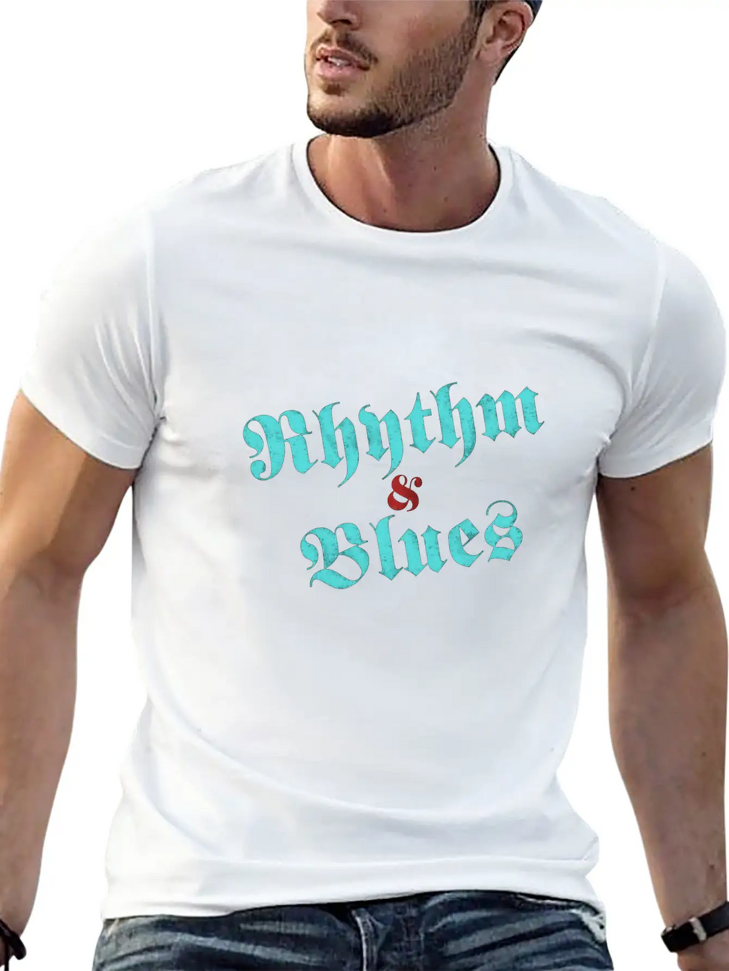 Rhythm & Blues Essential Cotton Tee For Daily Outfits – Unisex Style