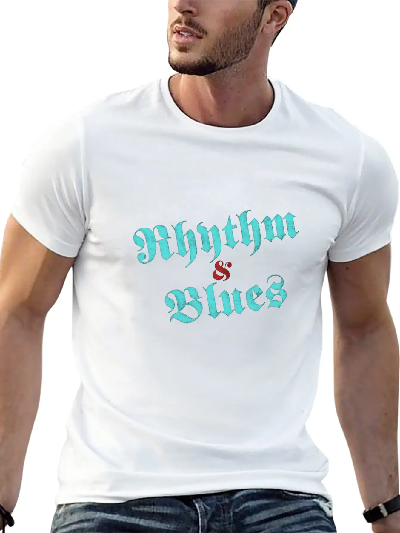 Rhythm & Blues Essential Cotton Tee For Daily Outfits – Unisex Style