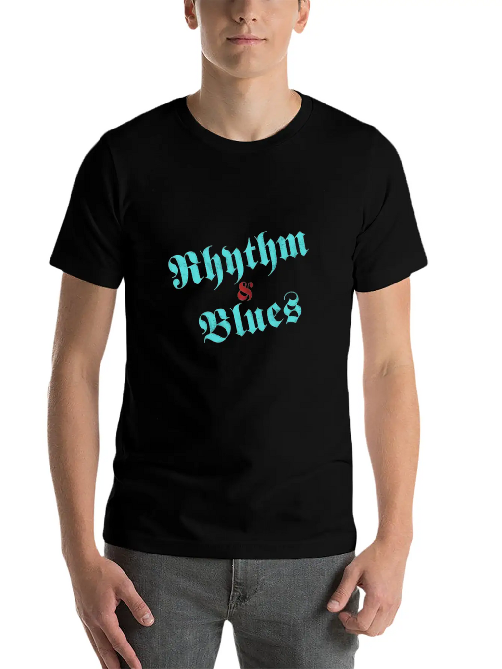 Rhythm & Blues Essential Cotton Tee For Daily Outfits – Unisex Style