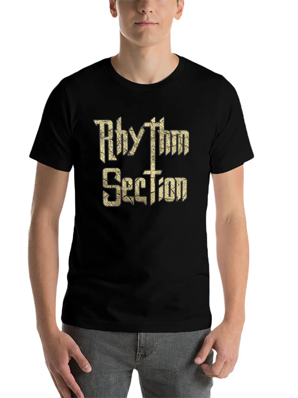 ‏‏‏‏‏‏Rhythm Section Unisex Short Sleeve Soft Cotton T-Shirt – Casual Everyday Wear