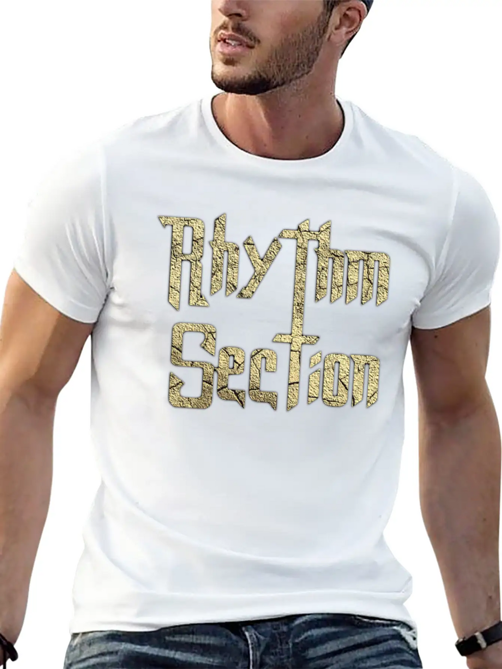 ‏‏‏‏‏‏Rhythm Section Unisex Short Sleeve Soft Cotton T-Shirt – Casual Everyday Wear