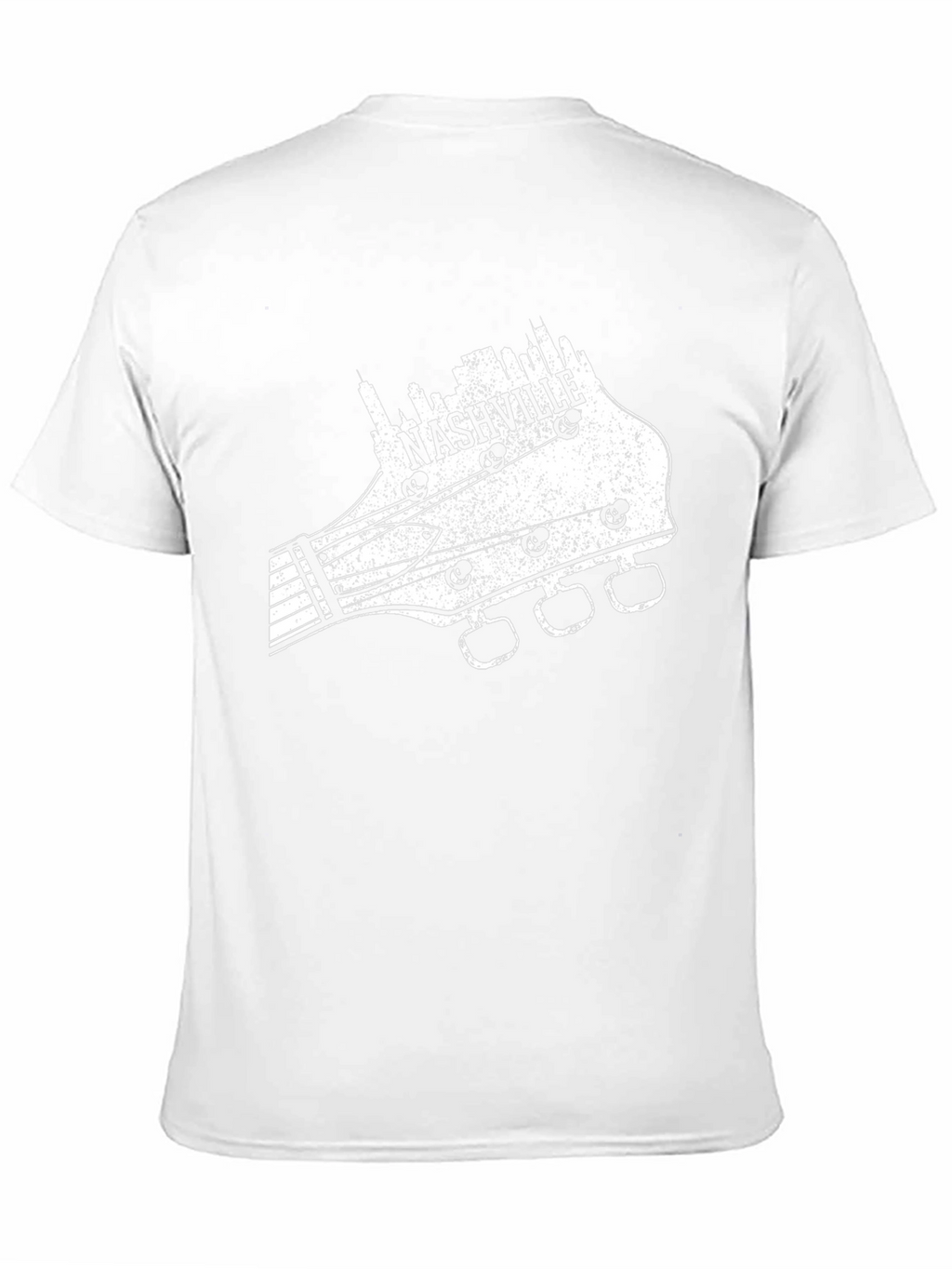 Nashville Guitar Headstock T-Shirt