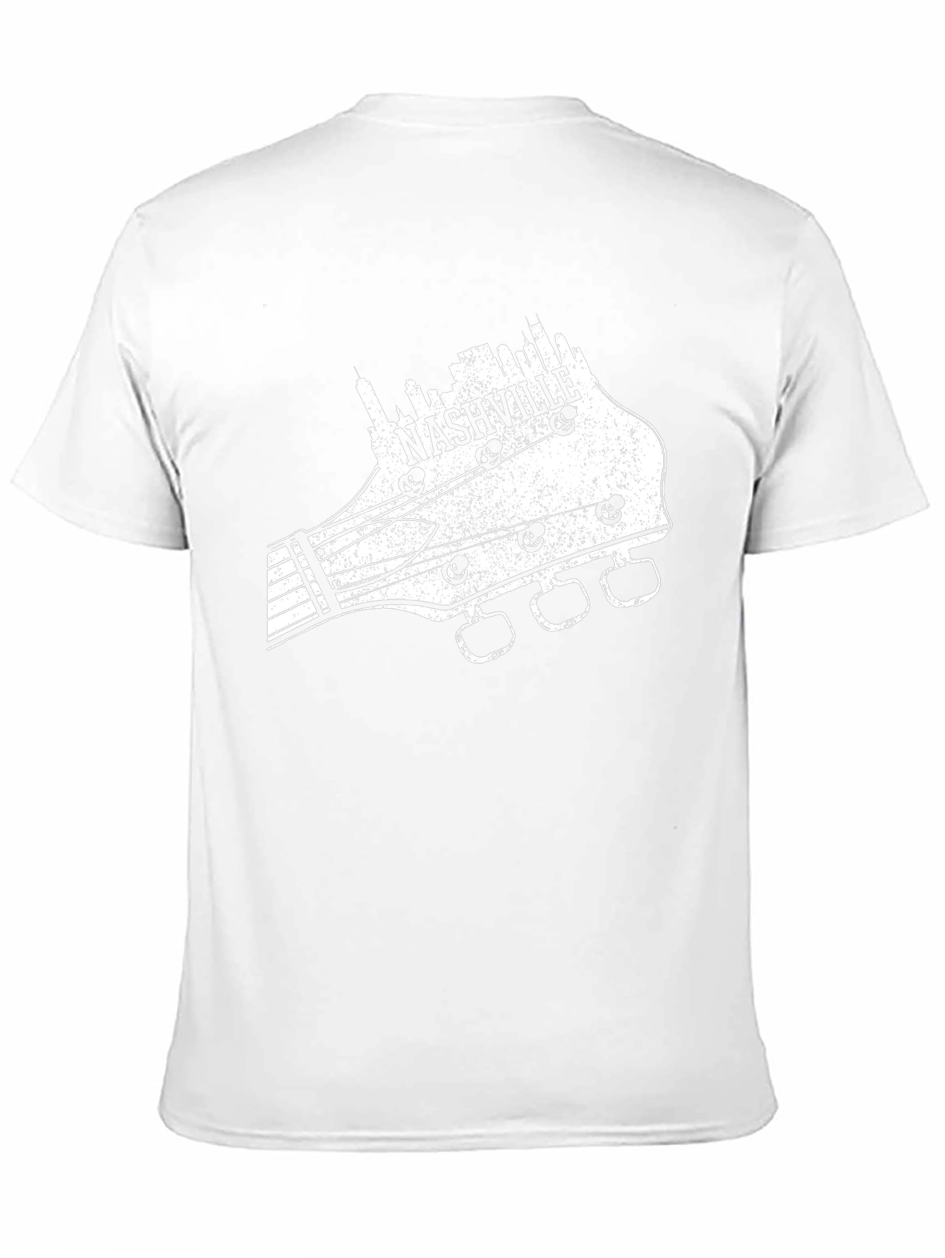 Nashville Guitar Headstock T-Shirt