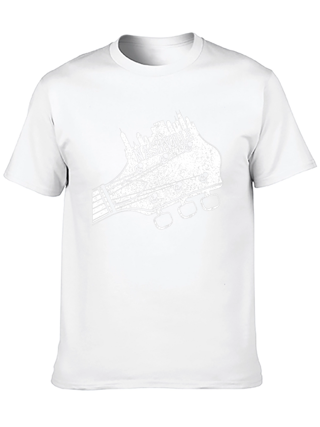 Nashville Guitar Headstock T-Shirt