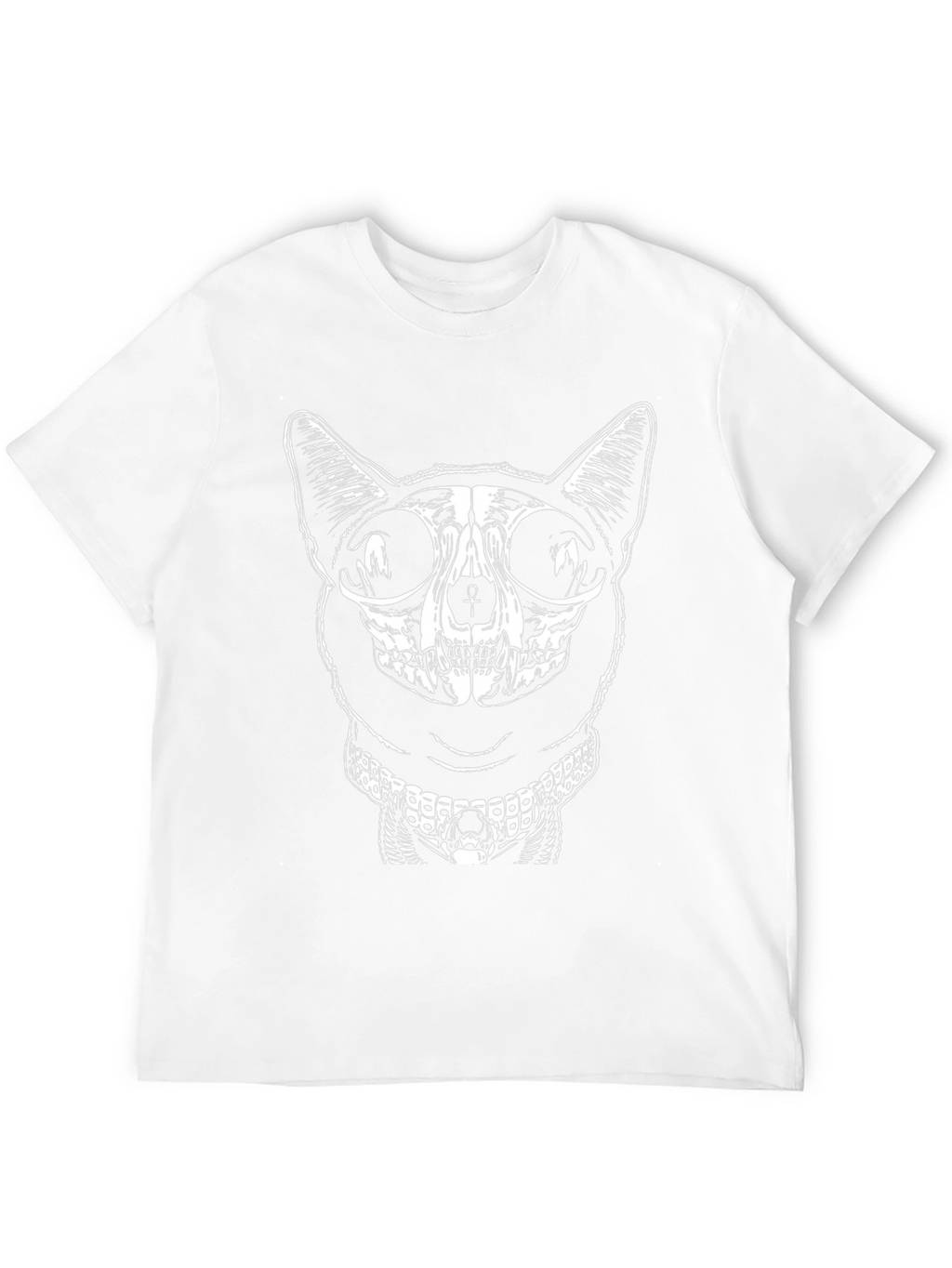 Egyptian Cat Skull Graphic Tee