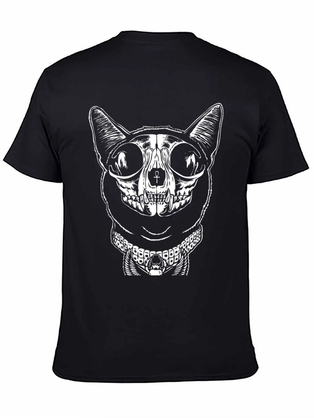 Egyptian Cat Skull Graphic Tee