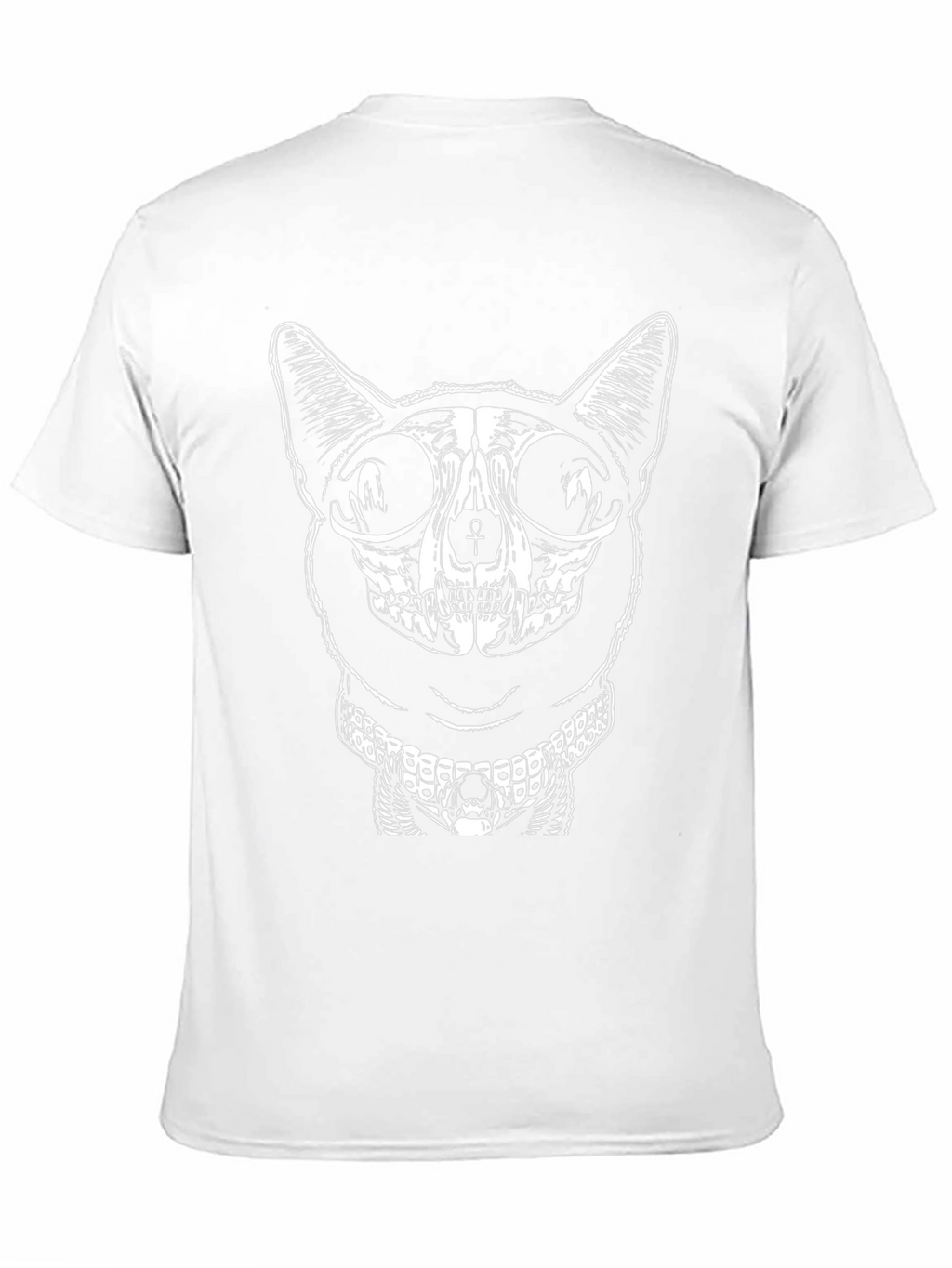 Egyptian Cat Skull Graphic Tee