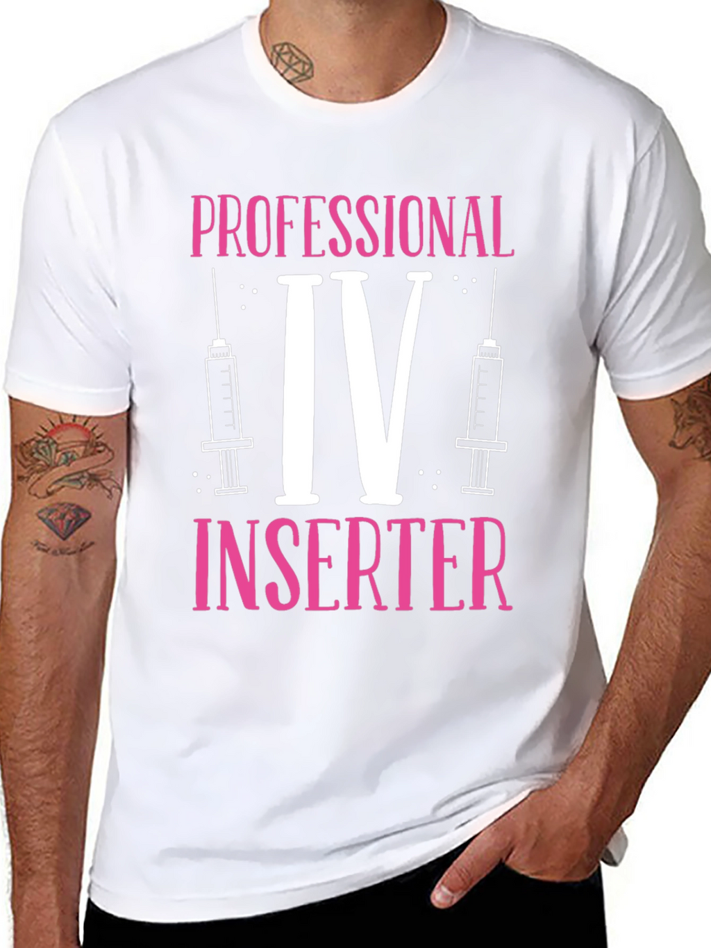 Professional IV Inserter Graphic T-Shirt